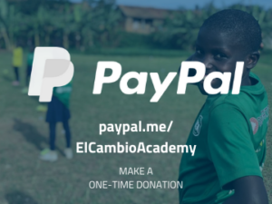 Donate El Cambio Academy Uganda NGO via PayPal
