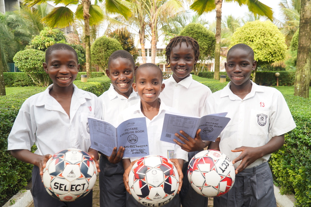 Fully residential girls football academy in Uganda